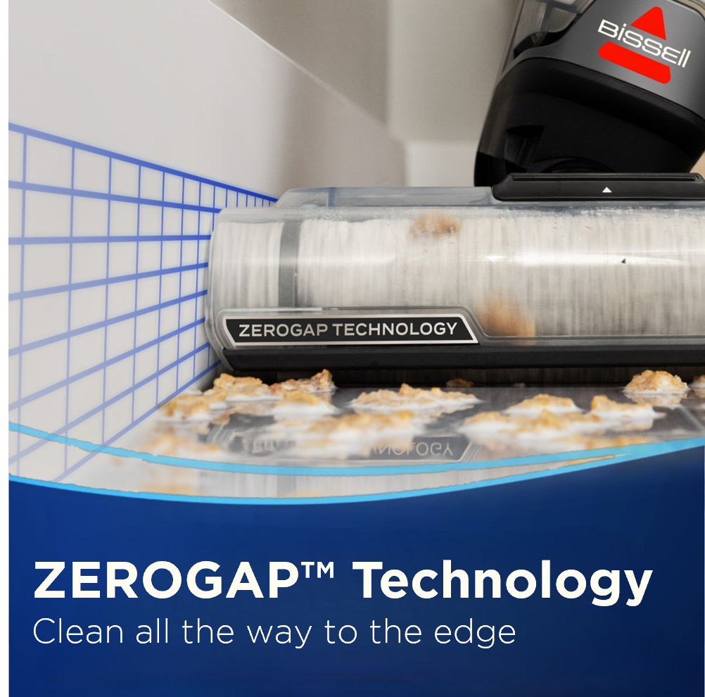 BISSELL CrossWave OmniForce Edge ZeroGap edge cleaning