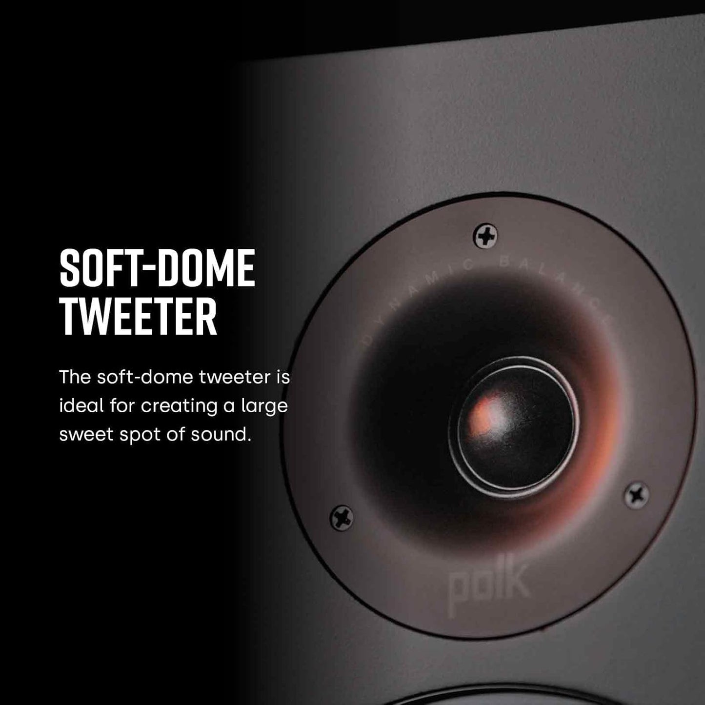 Polk Audio T50 Home Theater 150W Floor Standing Tower Speaker