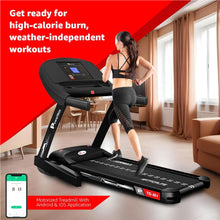 PowerMax Fitness 6HP BLDC Motor Treadmill, 120kg Capacity, Top speed 14kmph, 2 level Manual-Incline TD-M1