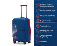 Reflection Classy PP Suitcase 28 Inch, 4 360° Wheels and TSA Lock, Hardshell Telescopic Handle