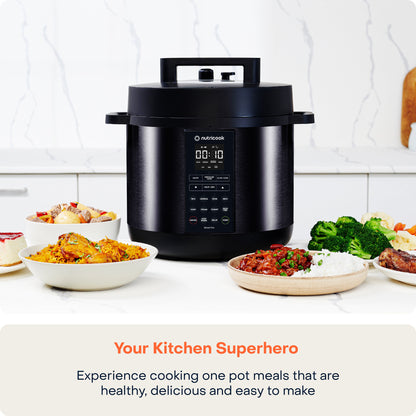Nutricook Smart Pot 2 8L open lid showing inner pot