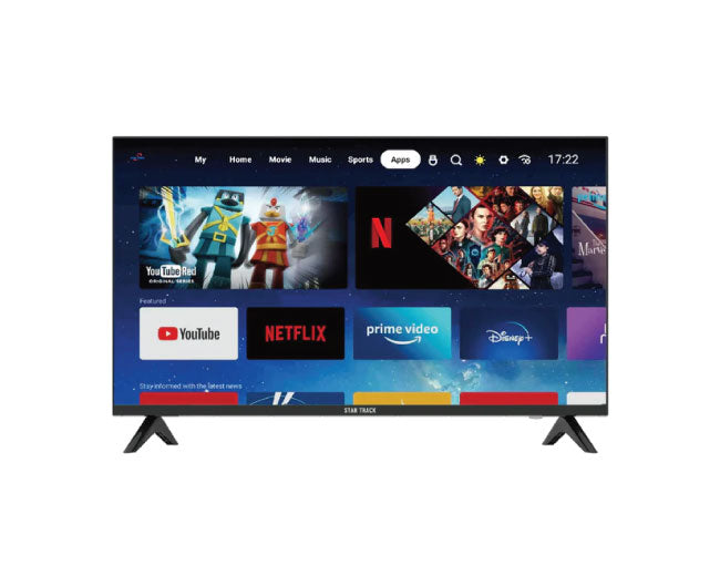 Star Track 75 Inch 4K Ultra HD Bezel less Android Smart TV ST-75K