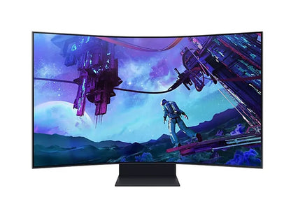 Samsung 55 Inch G97NC Odyssey Ark G9 2nd Gen Ultra HD 4K 165Hz Smart Curved Gaming Monitor