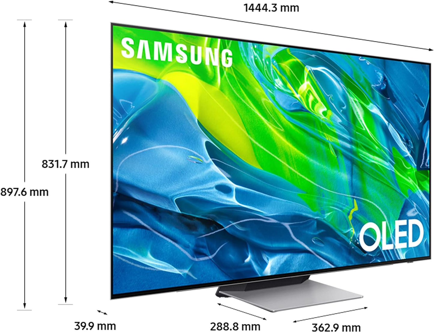 تلفزيون سامسونج 65 بوصة OLED 4K Quantum HDR OLED - QE65S92CAT