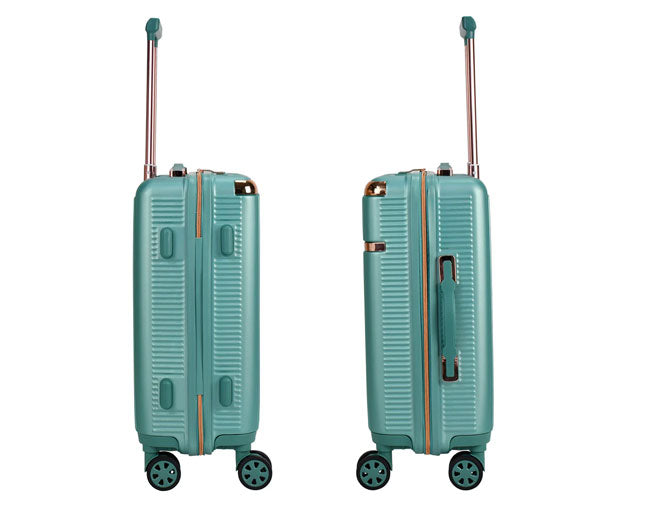 Senator Hard Case Luggage ABS Material, Lightweight 4 Double Wheeled Suitcase with TSA Lock