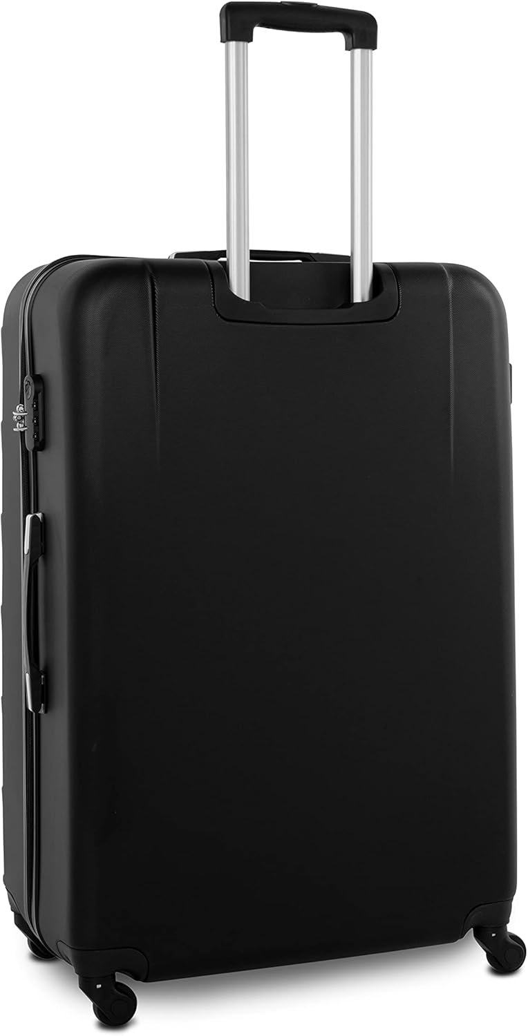 Senator Luggage Checked Bag 28 Inch, Hard-Shell Suit Case for Travel with 4 Spinner Wheels