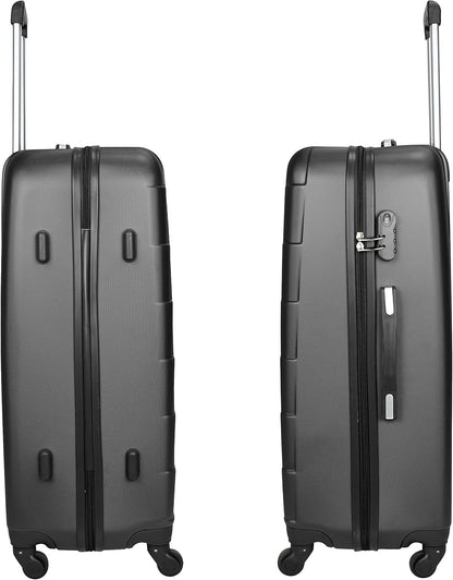 Senator Luggage Checked Bag 28 Inch, Hard-Shell Suit Case for Travel with 4 Spinner Wheels