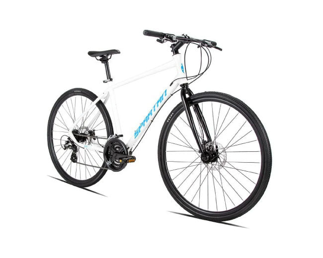 Spartan 700c Dolomite Fitness Bike, Shimano Shifters, 24 Speed Cycle for 14 Years+