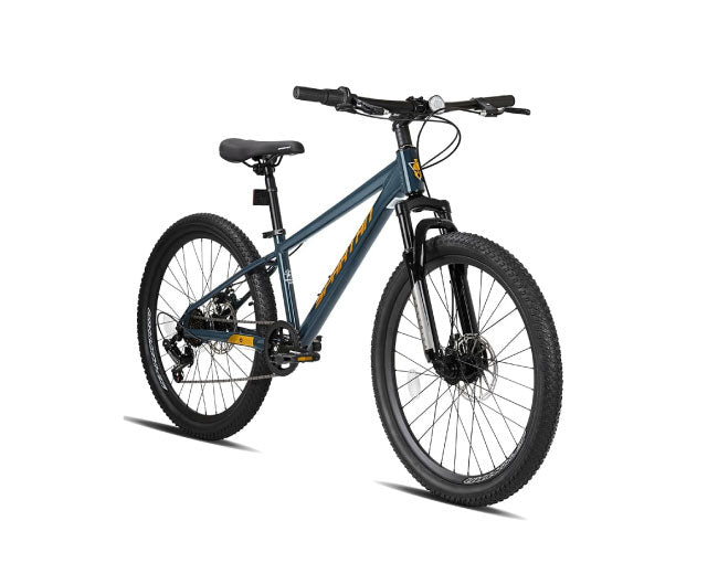 Spartan Maverick 24 Inch Mountain Bike, 7-Speed Gear System, Perfect for Kids and Teens