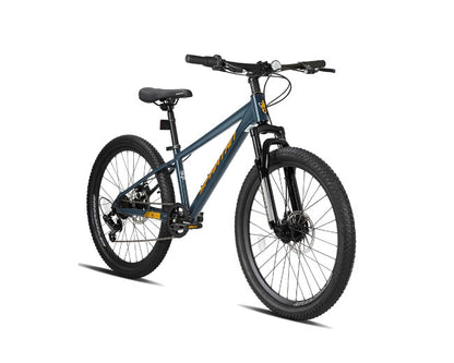 Spartan Maverick 24 Inch Mountain Bike, 7-Speed Gear System, Perfect for Kids and Teens