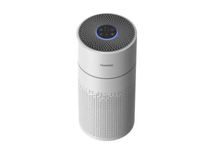 Nutricook Nuwey Air Pure XL Air Purifier side view with AirDetect sensor