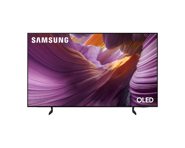 Samsung 77" Class OLED S85F 4K Smart TV with AI Upscaling, OLED HDR, and Tizen OS