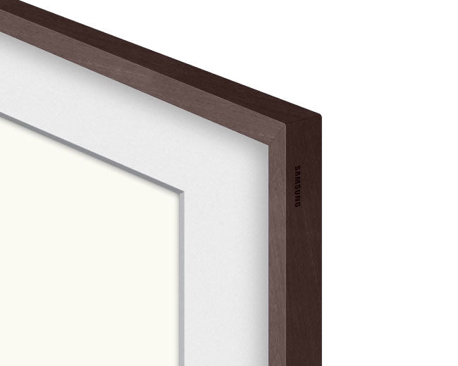 Samsung Customizable Modern Brown Bezel for The Frame 75 Inch VG-DCFA75BWBRU