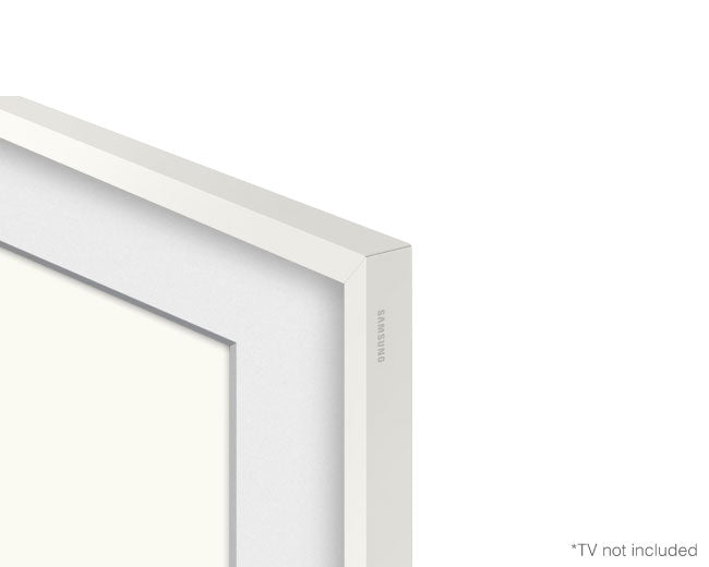 Samsung Customisable Modern White Bezel for The Frame 85 Inch TV VG-SCFA85WTBRU