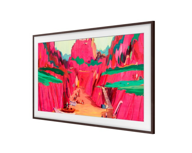 Samsung Customisable Modern Brown Bezel for The Frame 65 Inch TV VG-SCFF65BWBXC