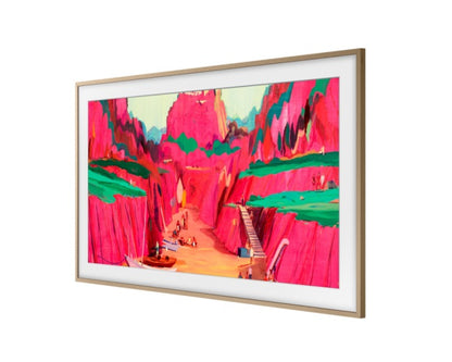 Samsung Customisable Modern Teak Bezel for The Frame 65 Inch TV VG-SCFF65TKBXC