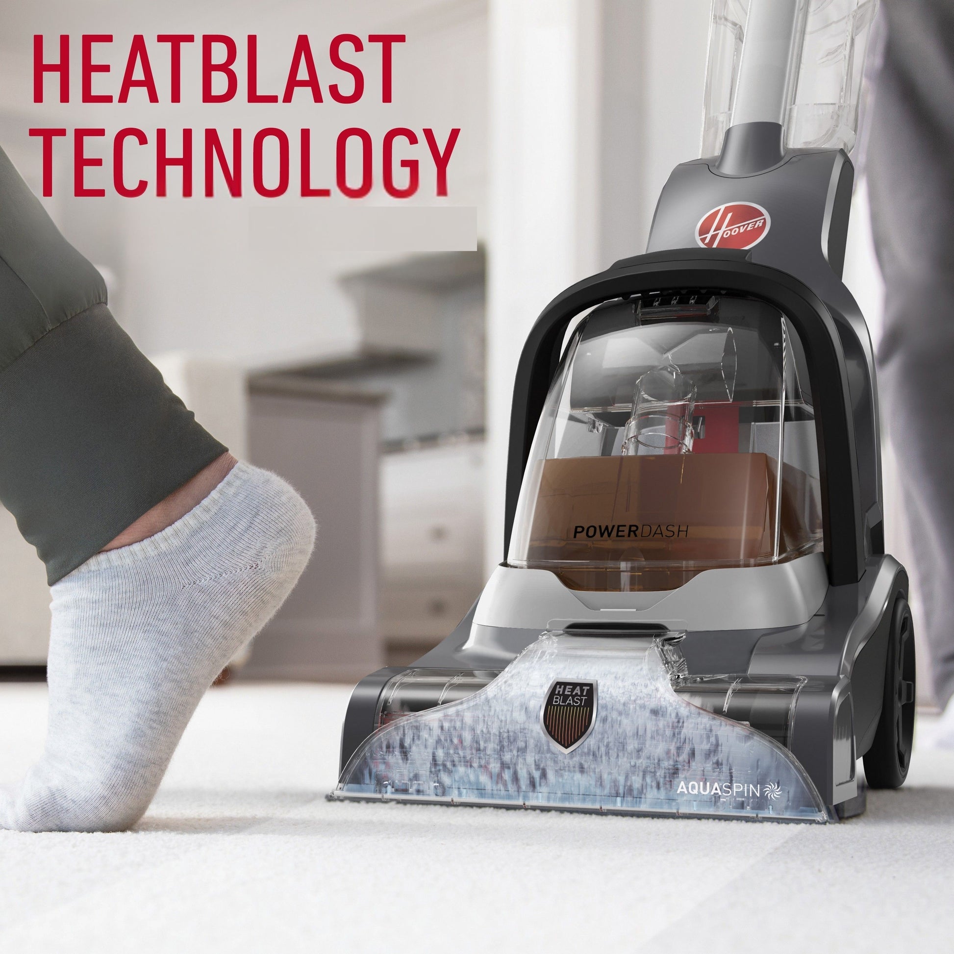 Hoover PowerDash compact design for small spaces and apartments