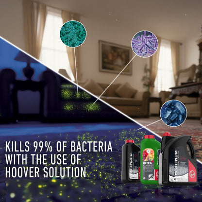 Hoover PowerDash HEATBLAST fast drying technology in use