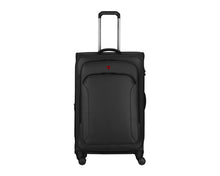 Wenger Vibrave 68cm Softcase Luggage Bag, 4 Double Wheel Expandable Luggage Trolley