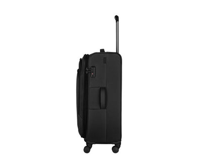 Wenger Vibrave 68cm Softcase Luggage Bag, 4 Double Wheel Expandable Luggage Trolley