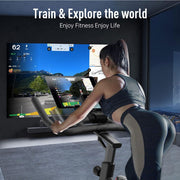 JOROTO X4S Bluetooth Exercise Bike, Indoor Cycling Bike, 330 Pounds Capacity