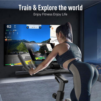 JOROTO X4S Bluetooth Exercise Bike, Indoor Cycling Bike, 330 Pounds Capacity