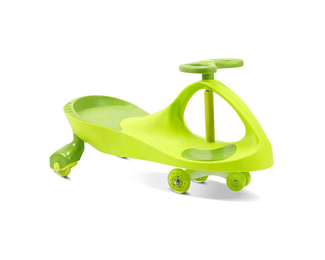 ZIGGY Swing Car Ride-On Toy for Kids Ages 2+ Wiggle Car with LED PU Wheels, Butterfly Steering ZG-2003