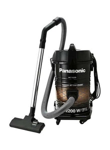 Panasonic MC-YL635 drum vacuum with metallic wands attached
