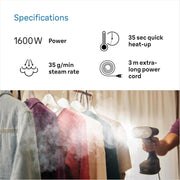 Braun QuickStyle 7 Garment Steamer GS7077BK