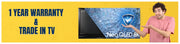 Buy and trade in your old smart TV and get new Smart TV with one year warranty on the Smart TV in UAE