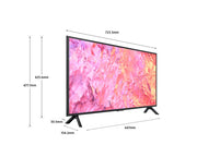 تلفاز Samsung Q60C QLED الذكي بدقة ‏4K وHDR مقاس 32 بوصة - 32Q60C