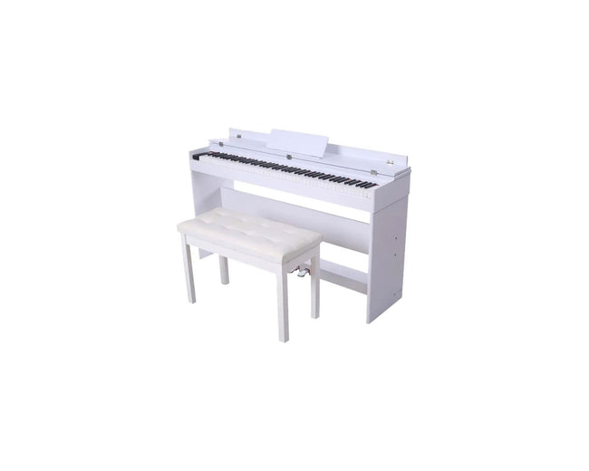 MegArya 88 Key Weighted Digital Piano A803 Matte White