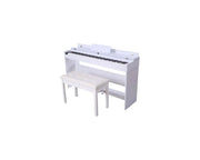 MegArya 88 Key Weighted Digital Piano A803 Matte White