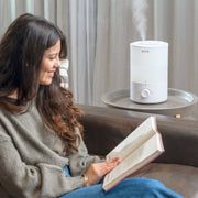 Levoit Dual 150 Humidifier in bedroom lifestyle setting