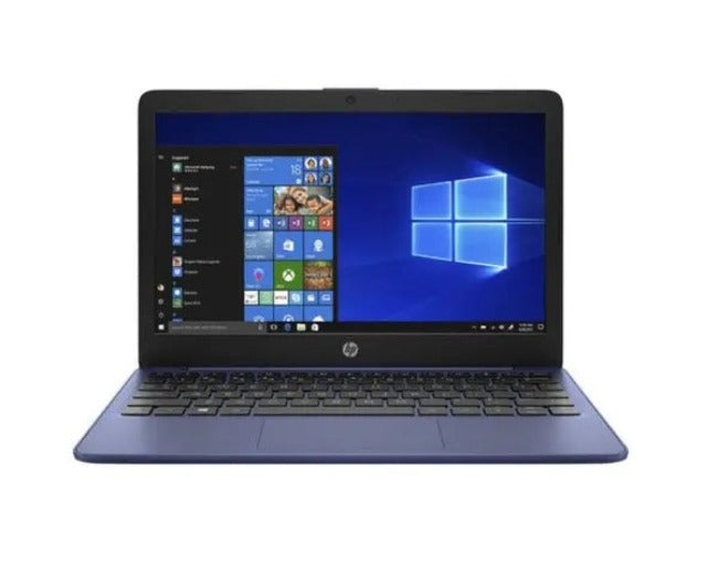 لابتوب HP Stream 11-ak0516sa مقاس 11 بوصة - معالج Intel Celeron N4020، ذاكرة وصول عشوائي (RAM) سعة 4 جيجابايت، وذاكرة تخزين داخلية eMMC سعة 64 جيجابايت، وبطاقة رسومات Intel UHD 600، 11-ak0516sa
