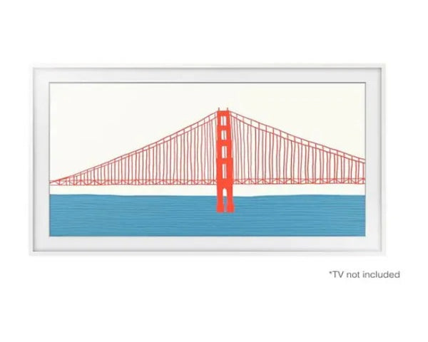 Samsung The Frame Bezel - White | 50-Inch | 2021-2024 | VG-SCFA50WTBXC