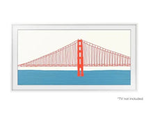 Samsung The Frame Bezel - White Plastic | 55-Inch | 2021-2024 | VG-SCFA55WTBXC