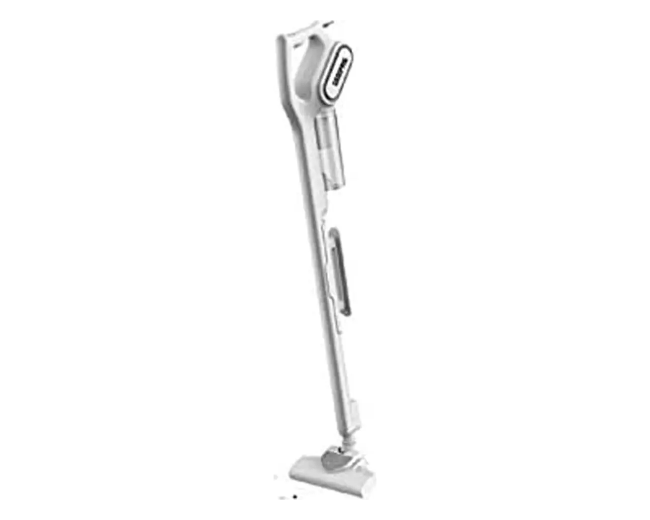 Geepas GVC2596 2-in-1 Stick & Handheld Vacuum Cleaner - 600W, Corded, White