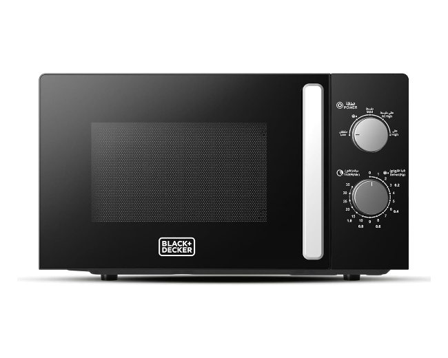 Black+Decker MZ2005P-B5 20L Solo Microwave Oven - 700W, 5 Power Levels