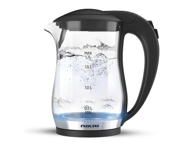 Nikai Electric Glass Kettle 1.7L 2200W NK323G