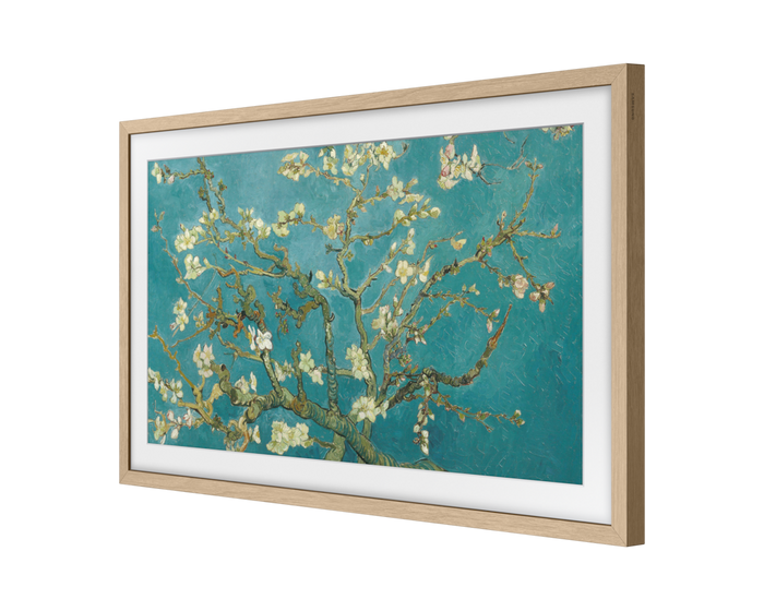 Samsung Customisable Modern Teak Bezel for The Frame 32 Inch TV VG-SCFC32TKBXC