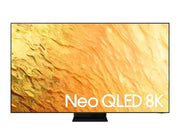 Samsung Neo QLED 8K TV with ultra-slim bezel, vibrant display, and immersive smart viewing experience.