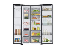Samsung Family Hub™ SpaceMax™ RS6HA8891B1 American Style Smart Fridge Freezer - Black Stainless