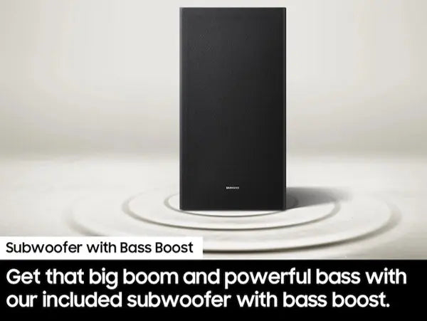 Samsung HW-B550D B-series 3.1ch. DTS Virtual:X with Bass Boost Soundbar B550D