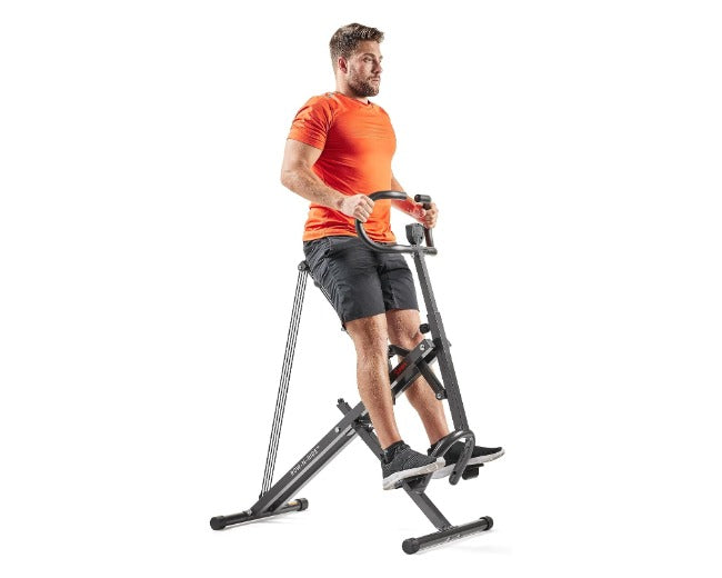Sunny Health & Fitness Row-N-Ride Plus Squat Assist Machine NO. 077PLUS