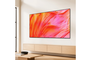 Samsung 98U9000H wall mounted in living room
