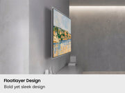 Samsung OLED S95H FloatLayer design wall mounted lifestyle shot