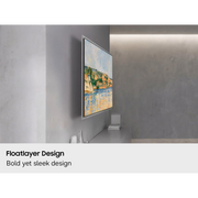Samsung OLED S95H FloatLayer design wall mounted lifestyle shot